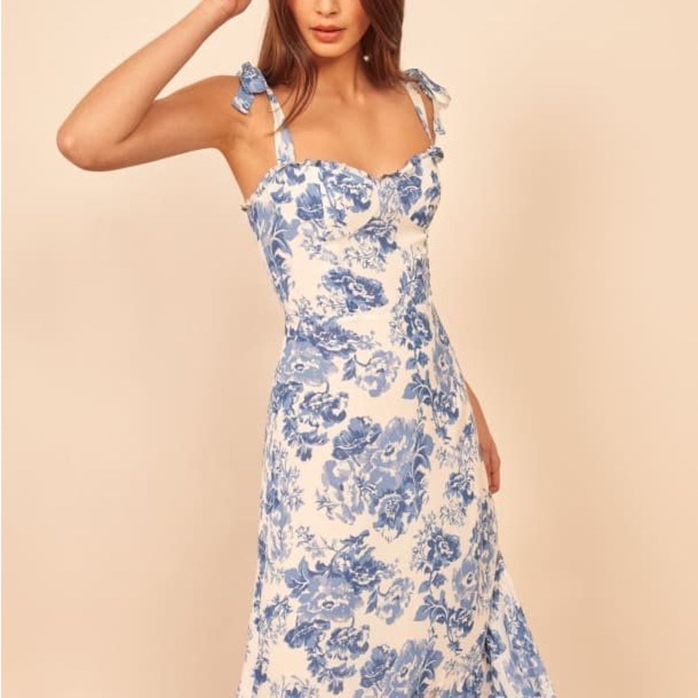 Reformation Nikita Dress - Pompadour